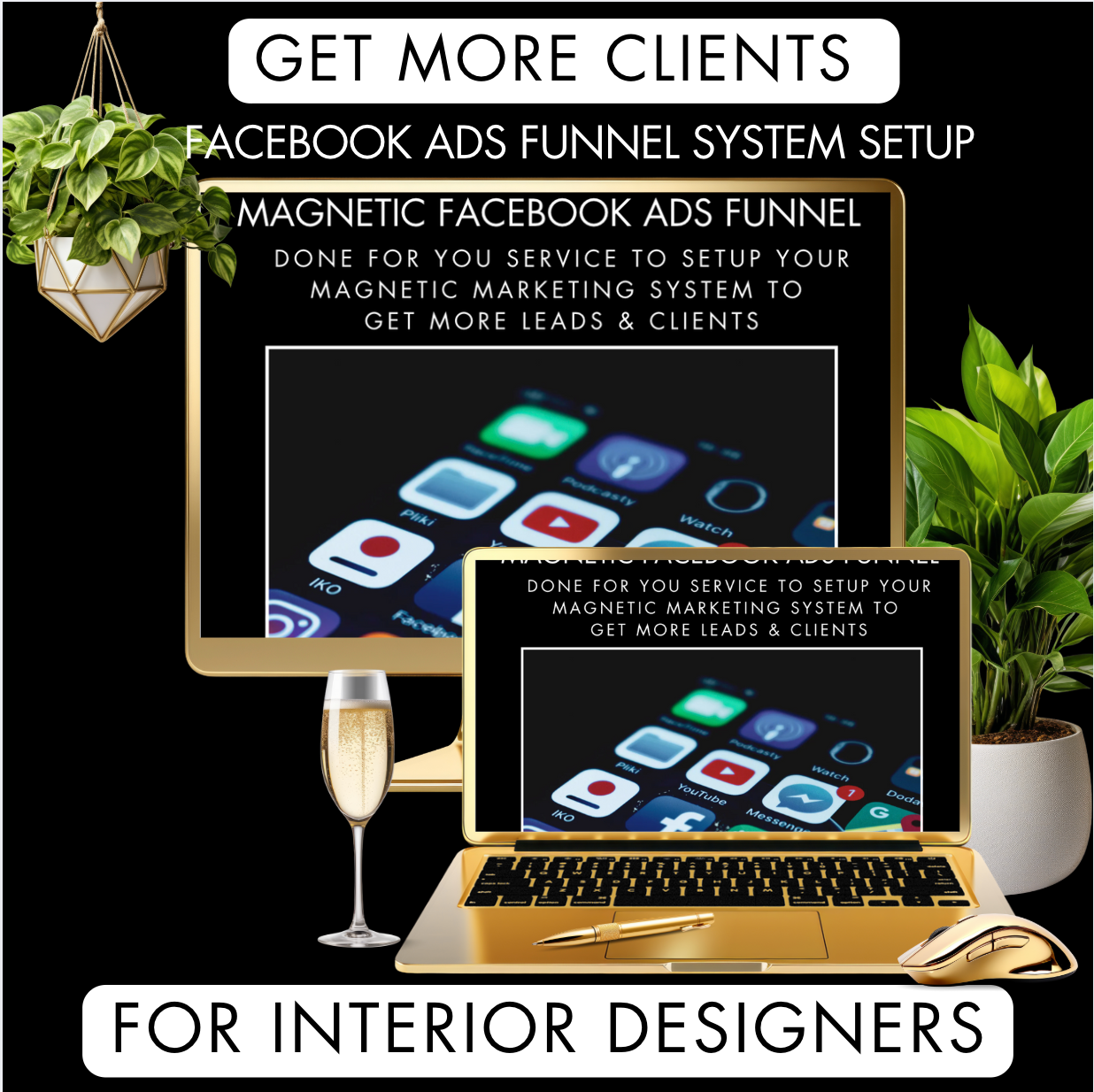 GET MORE CLIENTS Magnetic Facebook Ads Freedom Funnel Setup (DONE FOR YOU)